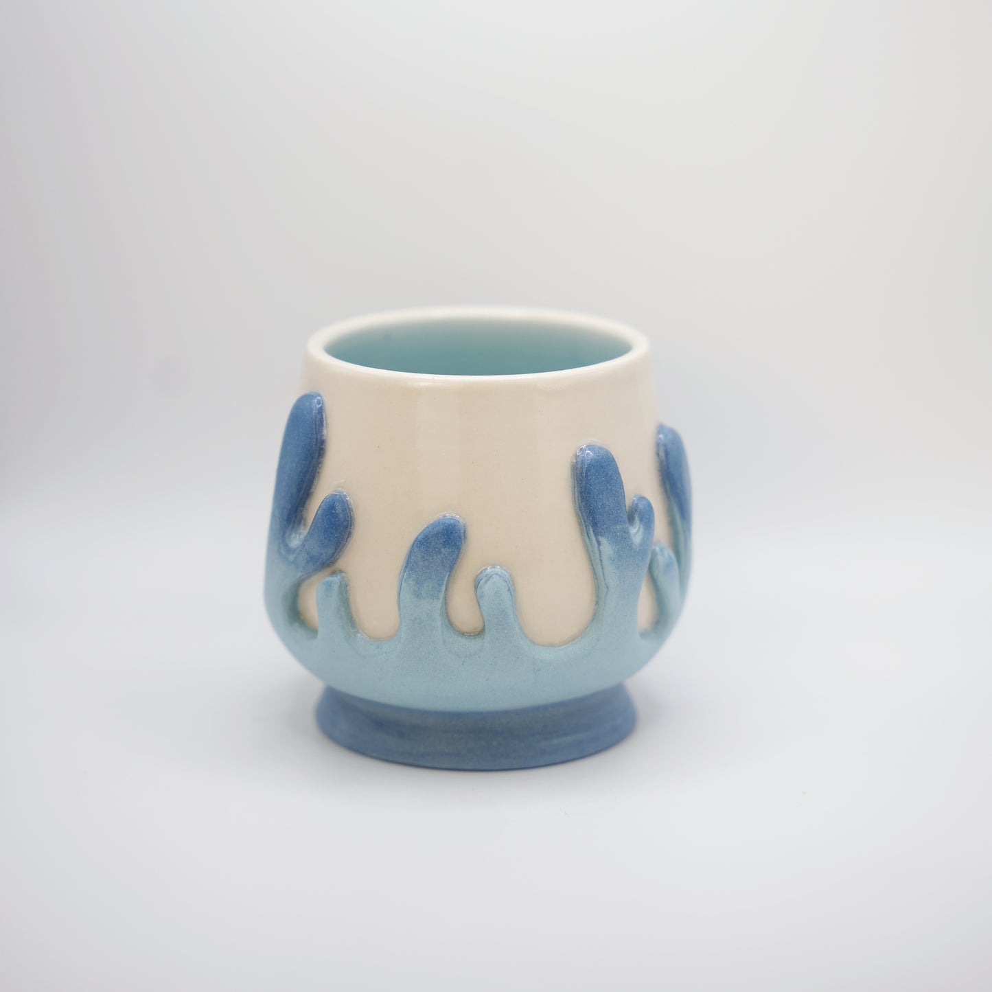 bluish gloop cup